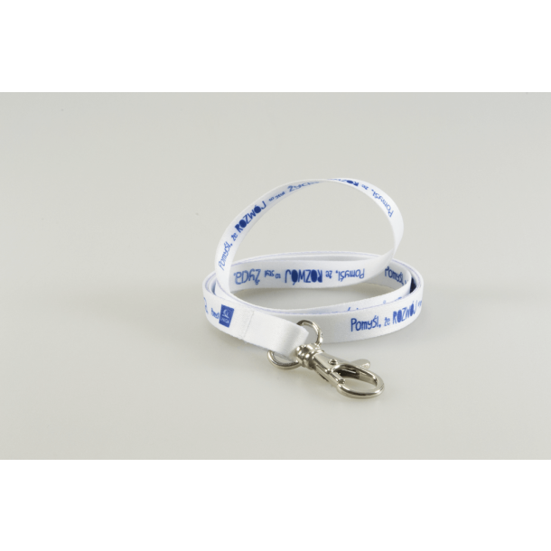 Smycz reklamowa dwustronna (4+4) 10 mm