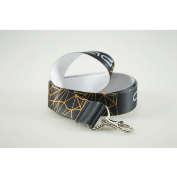 Smycz reklamowa jednostronna (4+0) 25 mm