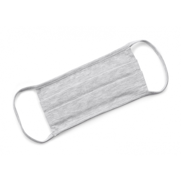 Wielorazowa, jednowarstwowa, bawełniana osłona twarzy