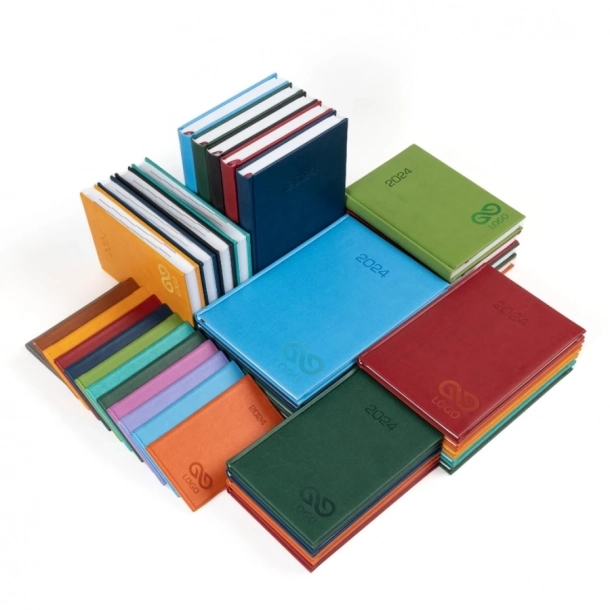 Kalendarz książkowy B5 - Rozkład Tygodniowy - Miodowy