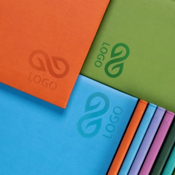 Kalendarz książkowy A5 - Rozkład Tygodniowy - Brązowy