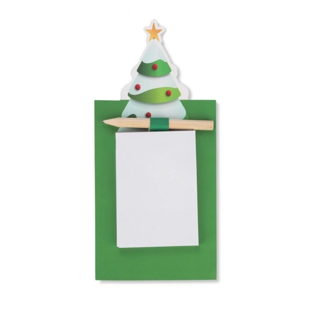 Notatnik z magnesem SNOWY