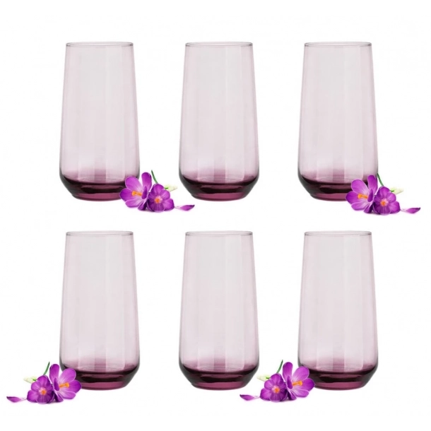 Szklanka Sunset - Rubinowy