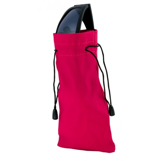 Pokrowiec na okulary - Czerwony