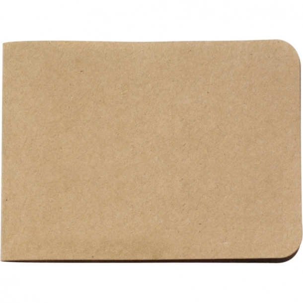 Zestaw do notatek, karteczki samoprzylepne - neutralny