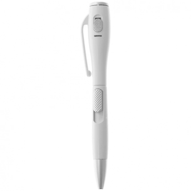 Długopis, lampka LED - Biały