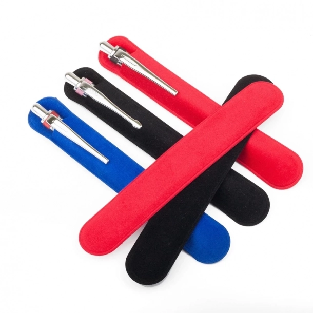 Etui welurowe - Niebieski