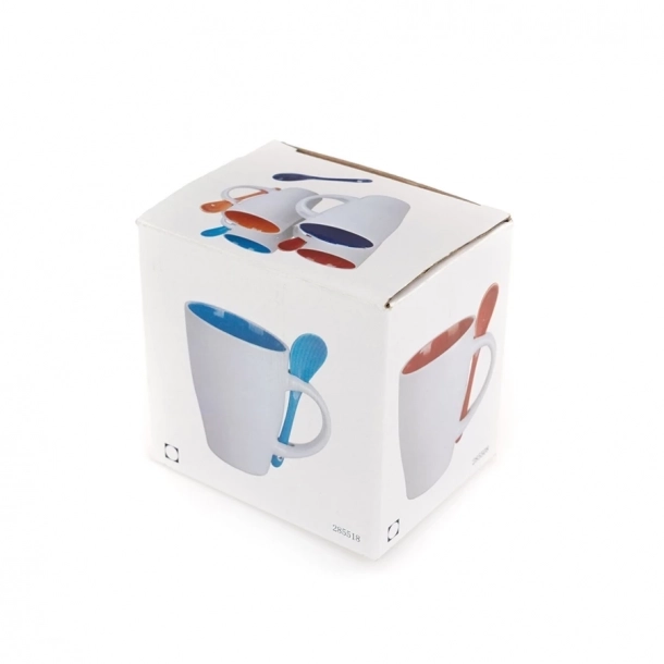 Kubek z łyżeczką - Spoon - Żółty