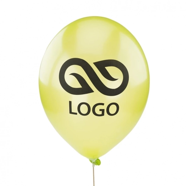 Balon metalizowany 30cm - Żółty