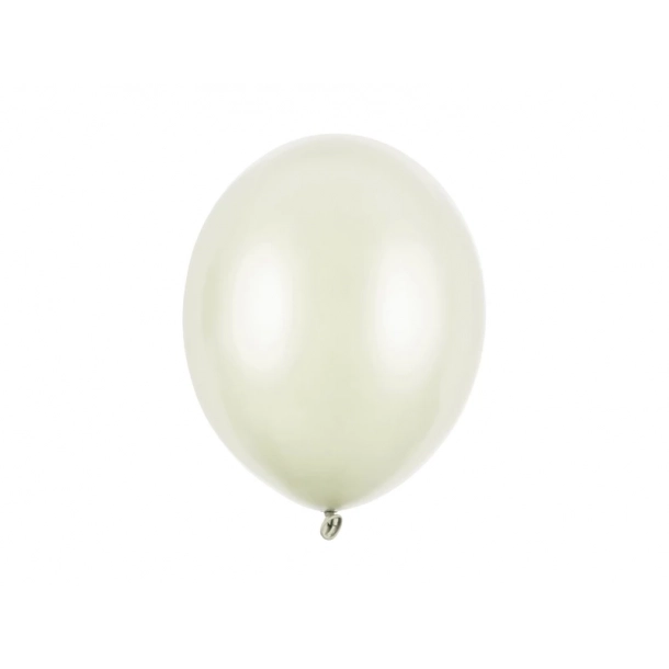 Balon metalizowany 30cm - Kremowy