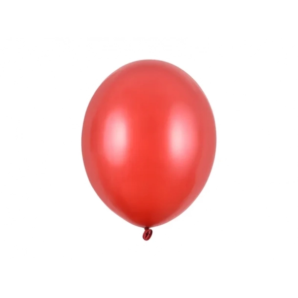 Balon metalizowany 30cm - Czerwony