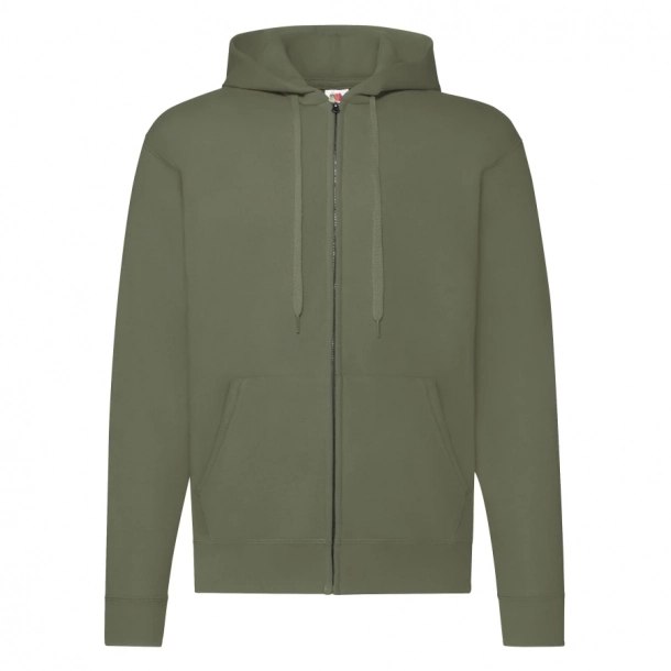 Bluza FOTL Zip Through Hooded Sweat - Oliwkowy