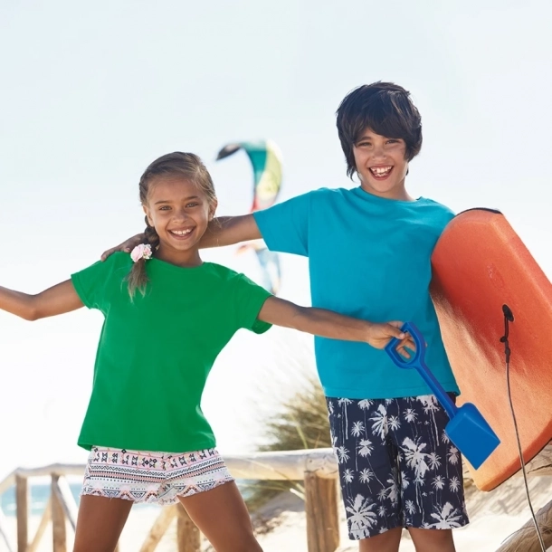 Koszulka dziecięca FOTL ValueWeight - Limonkowy