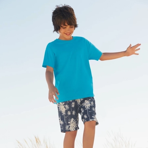 Koszulka dziecięca FOTL ValueWeight - Granatowy