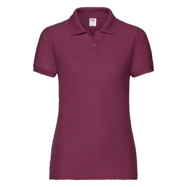 Koszulka Polo Damska 65-35 - Burgund