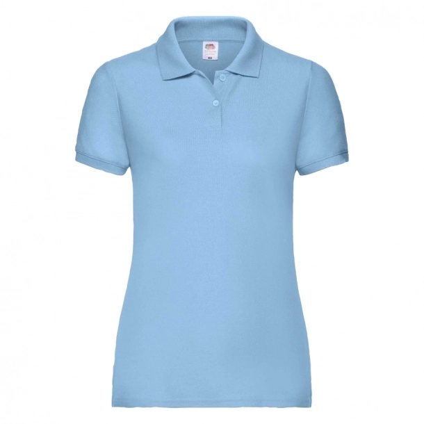 Koszulka Polo Damska 65-35 - Błękitny