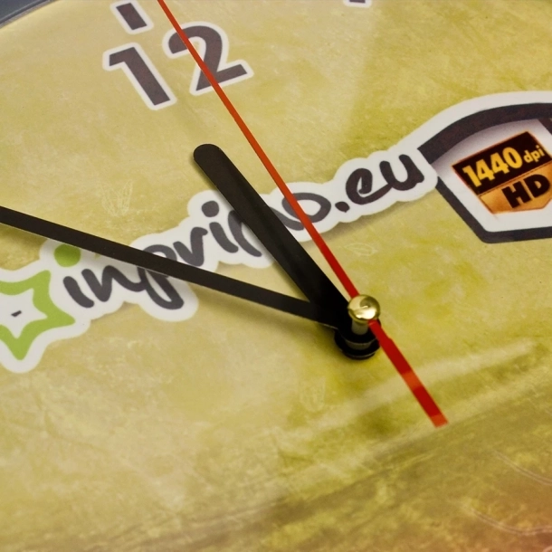 Zegar Plastikowy - Zielony