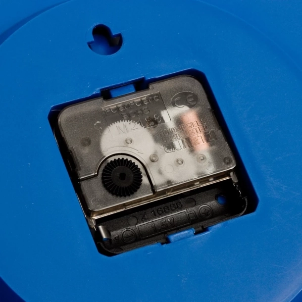 Zegar Plastikowy - Niebieski