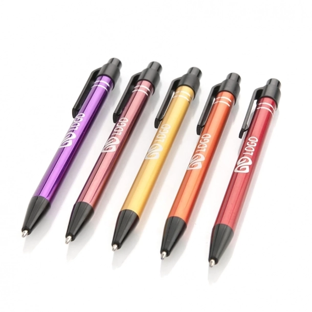 Długopis Ivo - Pomarańczowy