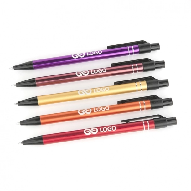 Długopis Ivo - Czerwony