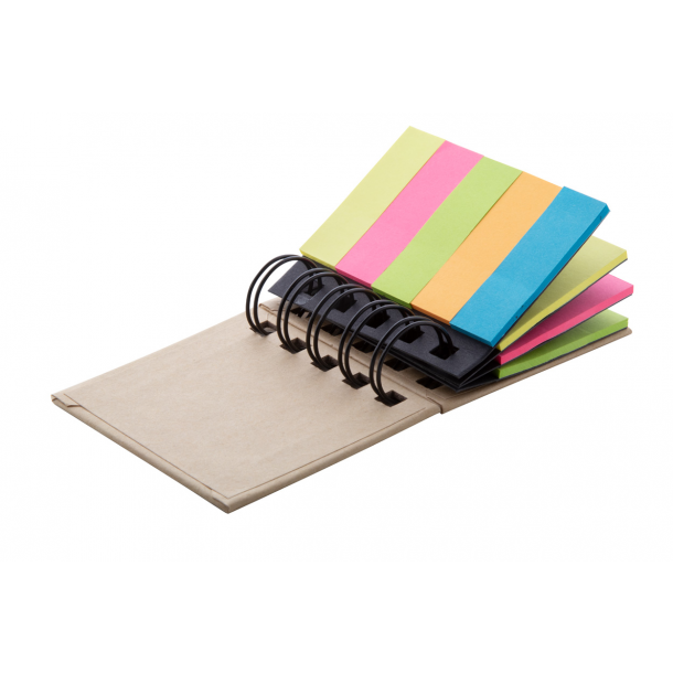 Laska - notatnik z karteczkami samoprzylepnymi