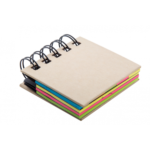 Laska - notatnik z karteczkami samoprzylepnymi