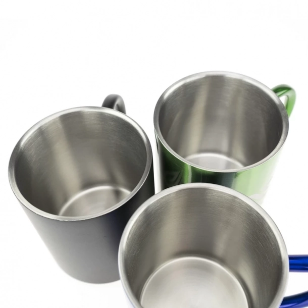 Kubek Stalowy Hugo - Czarny