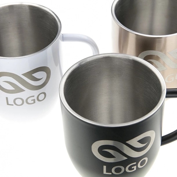 Kubek Stalowy Falun - Czarny