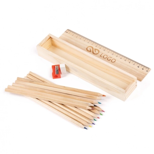 Zestaw Szkolny Nerd - Beżowy