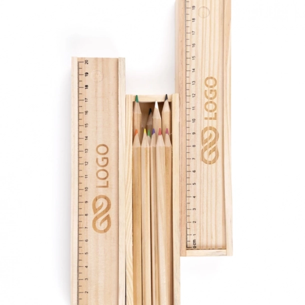 Zestaw Szkolny Nerd - Beżowy