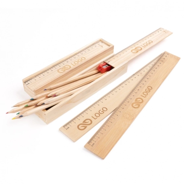 Zestaw Szkolny Nerd - Beżowy