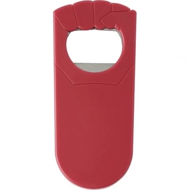 Otwieracz plastikowy Hand - Czerwony