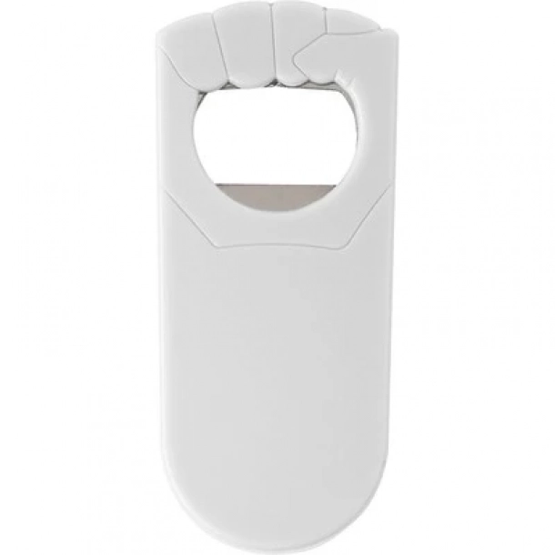 Otwieracz plastikowy Hand - Biały