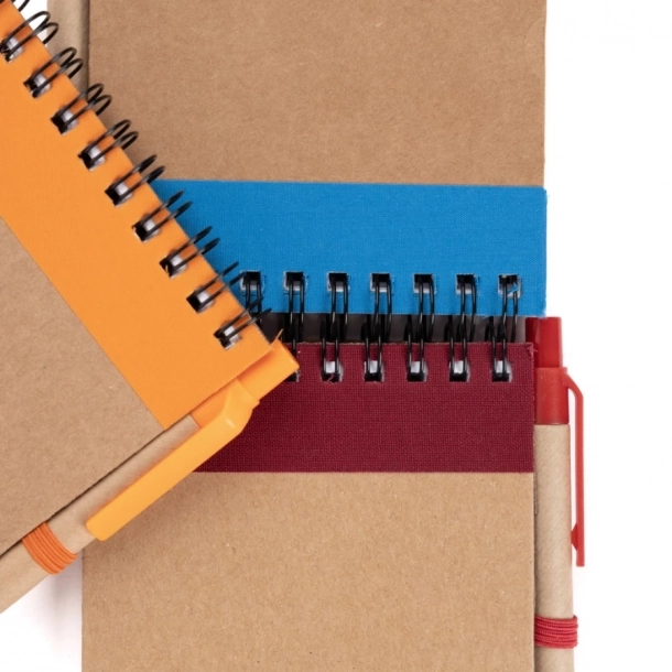 Notes Eco2 z długopisem - Czarny