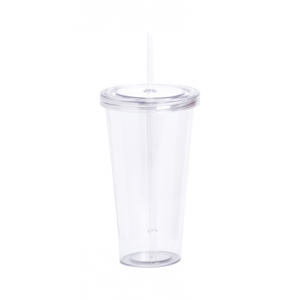 Trinox - kubek ze słomką