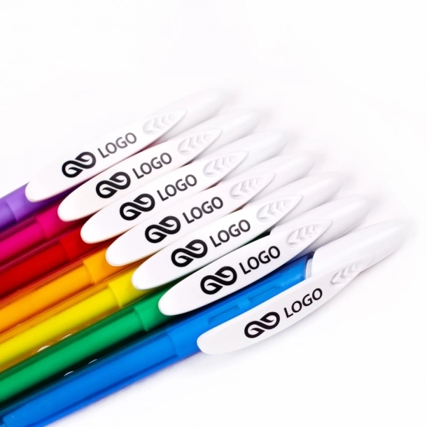 Długopis Rico Mix - Pomarańczowy