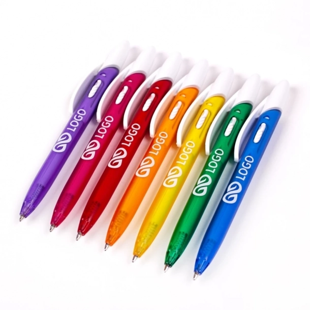 Długopis Rico Mix - Czerwony