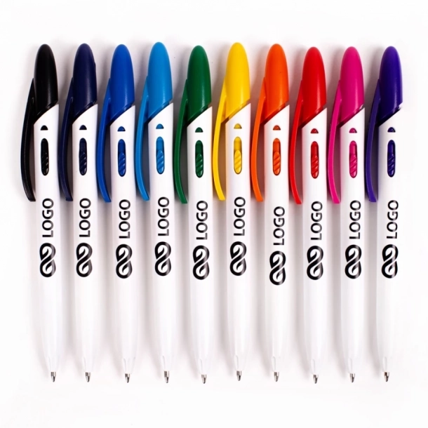 Długopis Rico White - Granatowy