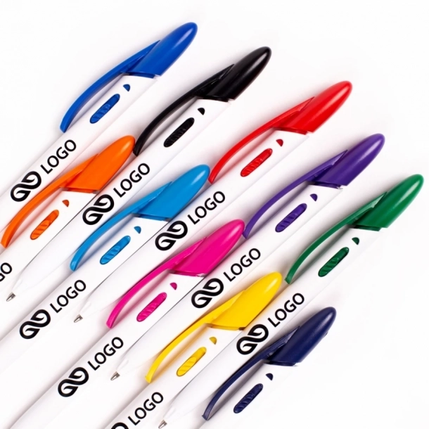 Długopis Rico White - Granatowy