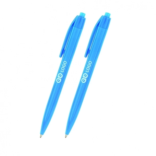 Długopis Netto Kolor - Niebieski