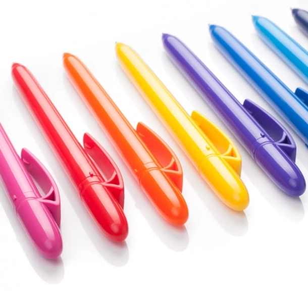 Długopis Fill Solid - Żółty