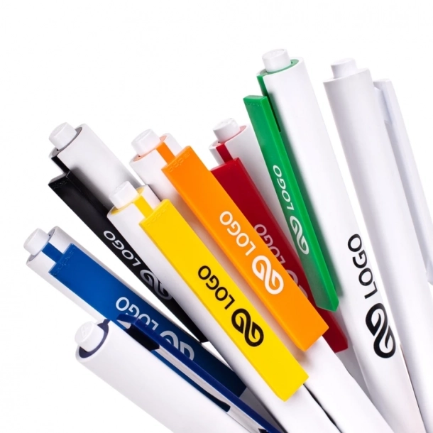 Długopis Comet White - Zielony