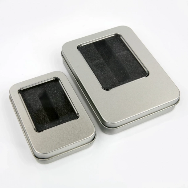 Pudełko na pendrive metalowe małe