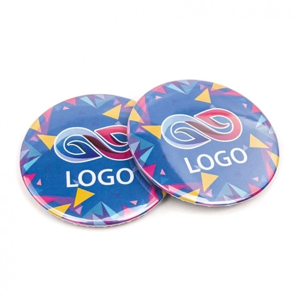 Przypinka Norris - Srebrny