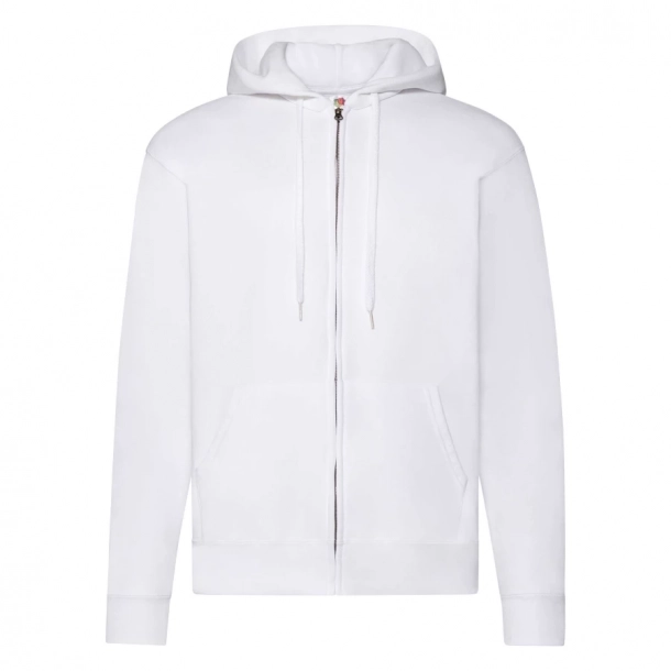 Bluza FOTL Zip Through Hooded Sweat - Biała