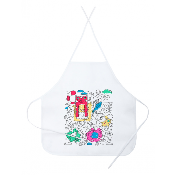 Tizy - fartuch do kolorowania