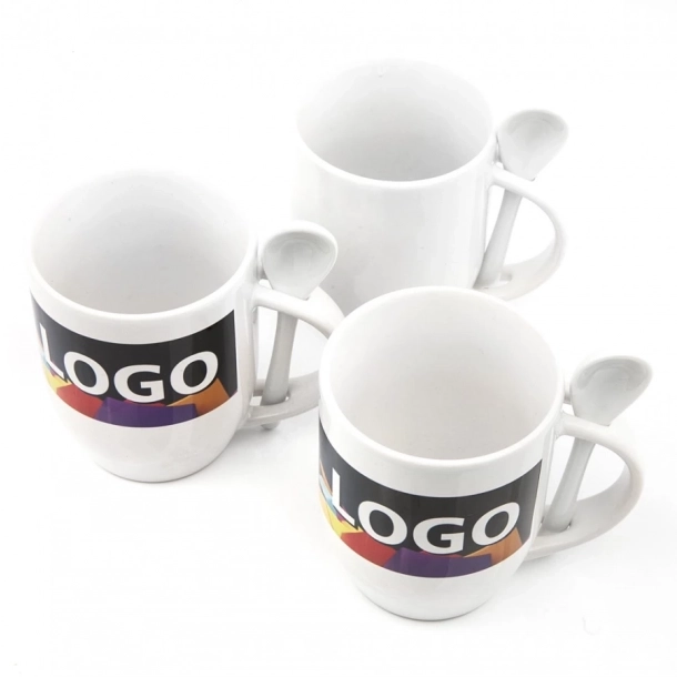 Kubek z łyżeczką - Spoon FullColor