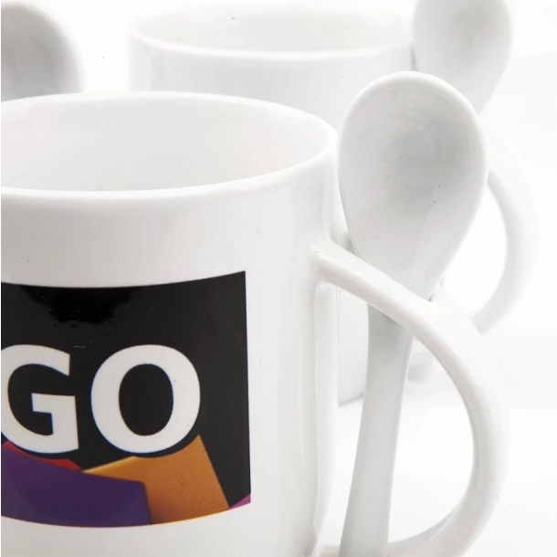 Kubek z łyżeczką - Spoon FullColor