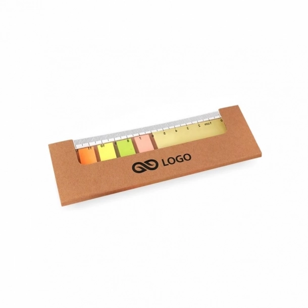 Zestaw karteczek Sali - Brązowy