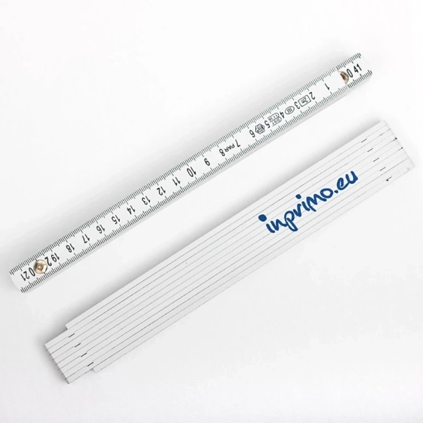 Miara składana 2m - Biały